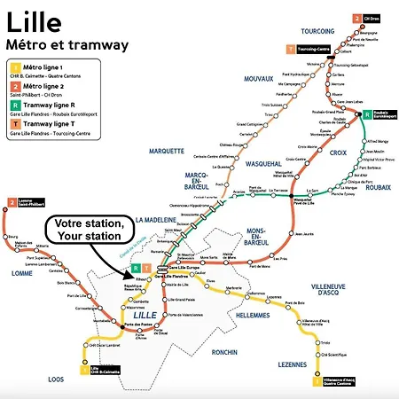 Apartment In A Typical Street *