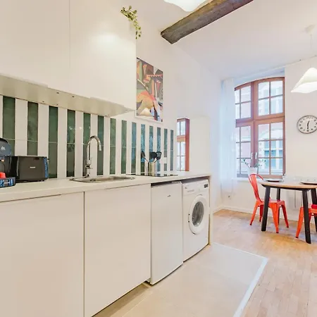 In A Typical Street Lila